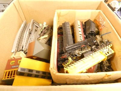 Lot 2251 - Box containing various railway engines,...