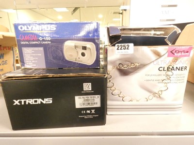 Lot 2252 - Mono wireless headset, Ultrasonic jewellery...