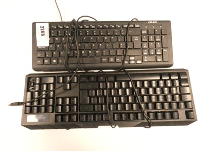 Lot 2268 - Two laptop keyboards