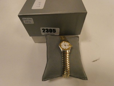 Lot 2305 - Boxed Ebel ladies watch