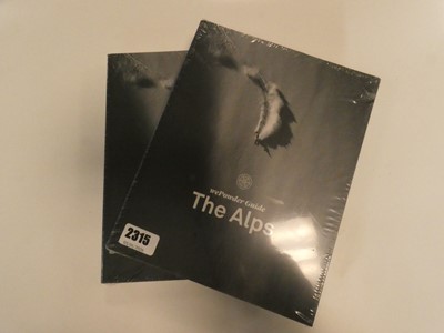 Lot 2315 - 2 sealed copies of the book We Powder Guide -...