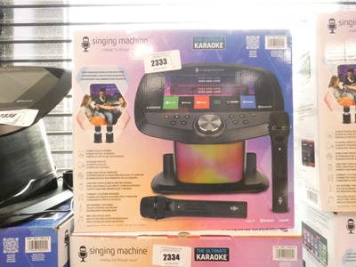 Lot 2333 - Ultimate Karaoke singing machine, boxed