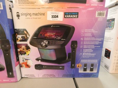 Lot 2334 - Ultimate Karaoke singing machine, boxed