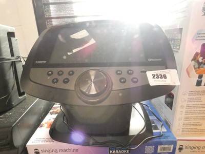 Lot 2336 - Unboxed karaoke singing machine
