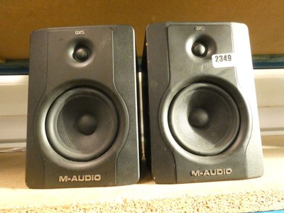 Lot 2349 - Two M-Audio BX5D2 speakers