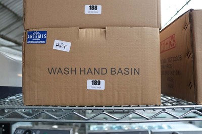 Lot 189 - 32cm stainless steel wash basin