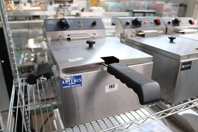 Lot 192 - 28cm Ace electric single tank bench top fire...