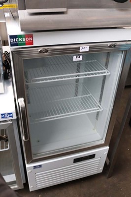 Lot 214 - 55cm Dickson single door refrigerated display...
