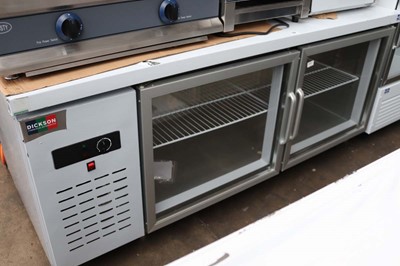 Lot 219 - 180cm Dickson low level two door display...