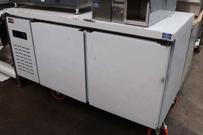 Lot 222 - 150cm Dickson two door refrigerated cabinet