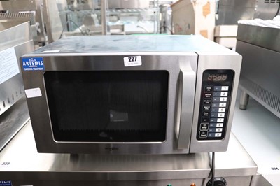 Lot 227 - 52cm Whirlpool microwave oven