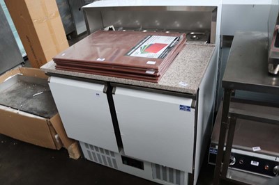 Lot 234 - 90cm G-Line Tefcold Model GP924 two door pizza...