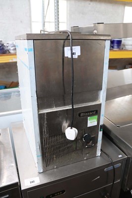 Lot 241 - 33cm Blizzard benchtop ice machine