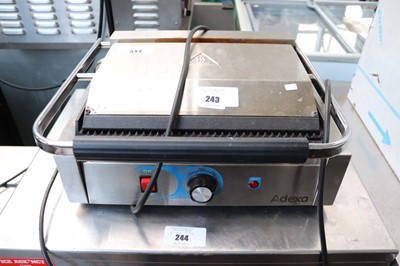 Lot 243 - Adexa double contact grill