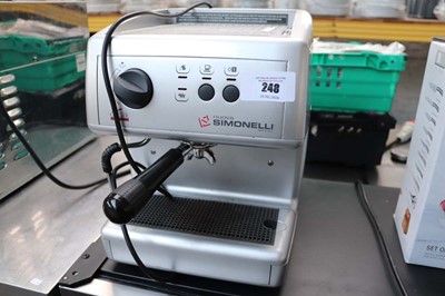 Lot 248 - Nuovea Simonelli single station coffee machine...