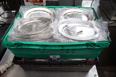 Lot 255 - Two heavy duty trays containing approximately...