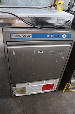 Lot 266 - 60cm Hobart FXD200 drop front washer