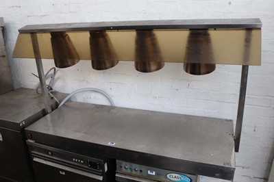 Lot 274 - 130cm electric heated carvery unit. (Failed...