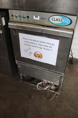 Lot 275 - Three Class EQ benchtop glass washers