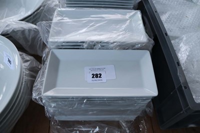 Lot 282 - Approximately forty 22cm Lubiana rectangular...