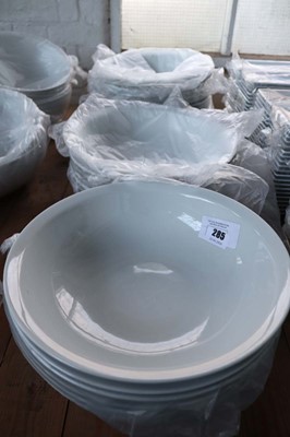 Lot 285 - Approximately twenty 33cm Tognana large white...