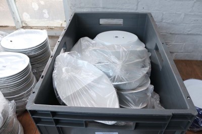 Lot 293 - Plastic crate containing Olympia two sided...