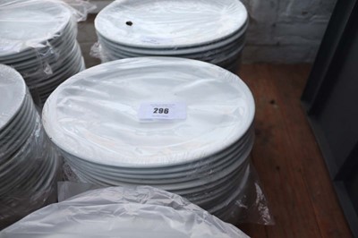 Lot 296 - Approximately twenty four Olympia 29cm oval...