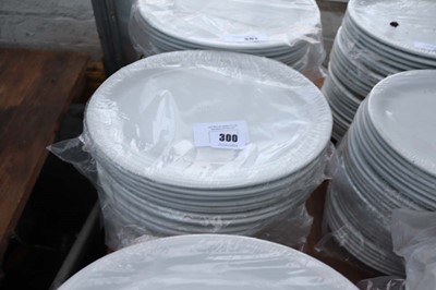 Lot 300 - Approximately twenty four Olympia 29cm oval...