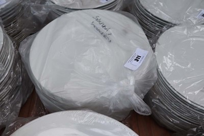 Lot 311 - Twenty Churchill 31cm large round dinner plates