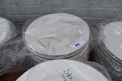 Lot 312 - Twenty Churchill 31cm large round dinner plates