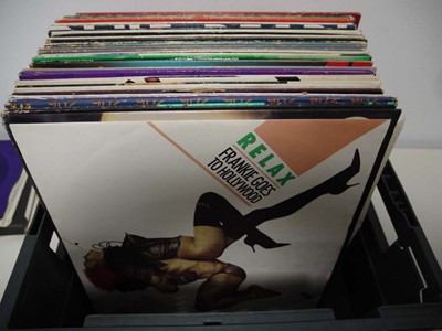 Lot 1060 - Box of 12" singles and vinyl albums incl....