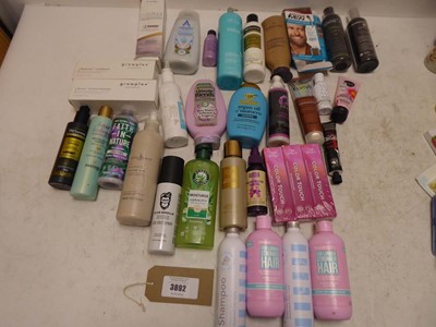 Lot Selection of hair products to include shampoos...