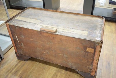 Lot 21 - A George II walnut and crossbanded...