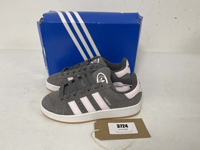 Lot Adidas children's campus 00s trainers in grey...