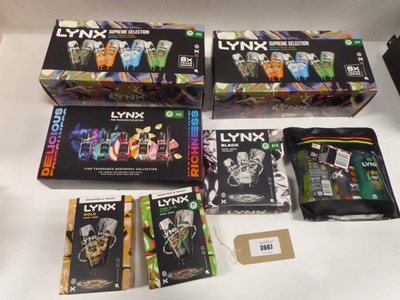 Lot x7 Lynx gift sets
