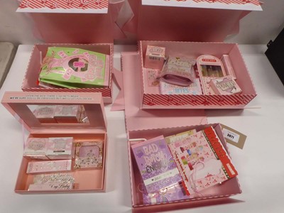 Lot x4 PLouise gift boxes containing products to...