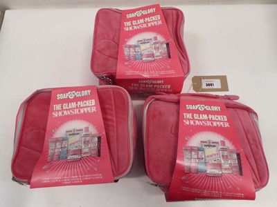 Lot x3 Soap and Glory show stopper sets