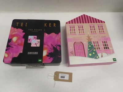 Lot x2 advent calendars to include Ted Baker and...