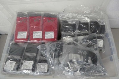 Lot A clear box containing approx. 150 pairs of VR...