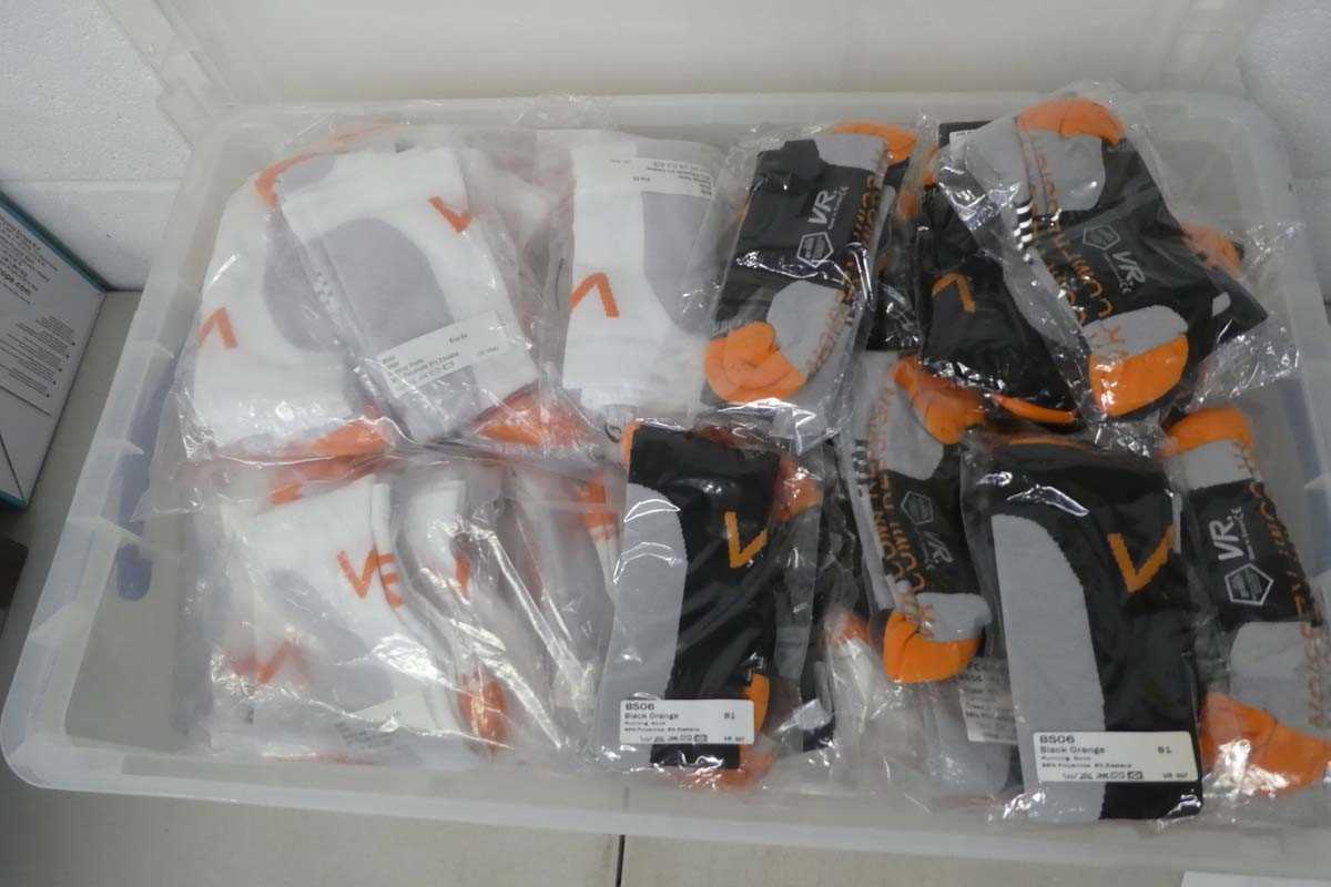 Lot A clear box containing approx. 100 pairs of VR...