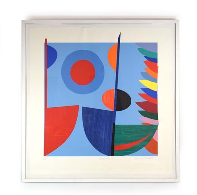 Lot 101 - Sir Terry Frost RA (b. 1915), 'Newlyn Blue Q',...