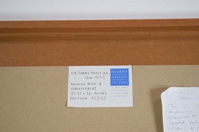 Lot 101 - Sir Terry Frost RA (b. 1915), 'Newlyn Blue Q',...