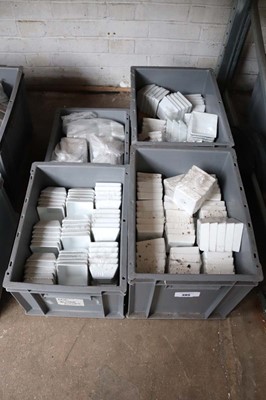 Lot 385 - 4 stacking crates of Australian fine china...