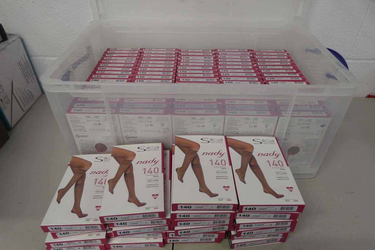 Lot A clear box containing approx. 100 boxed pairs...