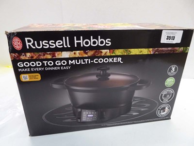 Lot 3513 - Russell Hobbs good to go multi cooker
