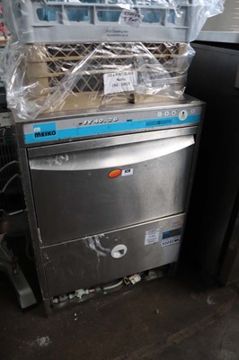 Lot 428 - 60cm Meiko FV40.2G drop front washer