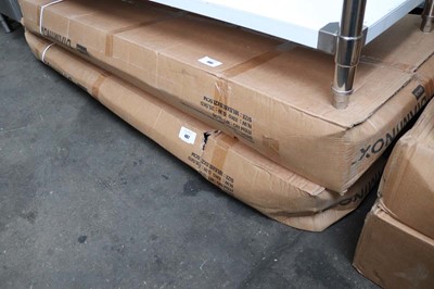 Lot 467 - 180cm stainless steel preparation table with a...