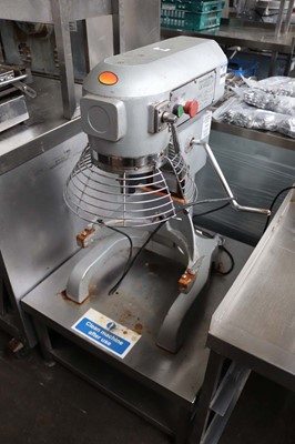 Lot 496 - Pantheon B200 20qt mixer with safety guard, no...