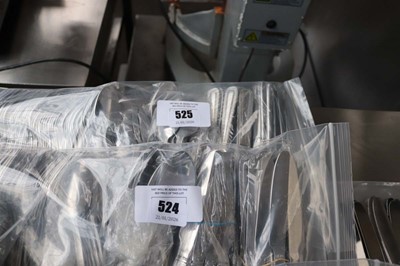 Lot 525 - Approx 40 head place setting of beaded...