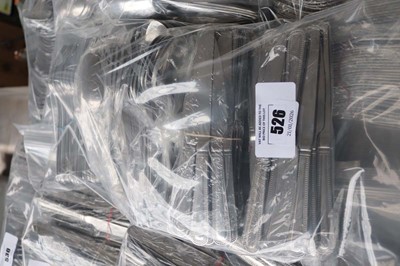 Lot 526 - Approx 40 head place setting of beaded...